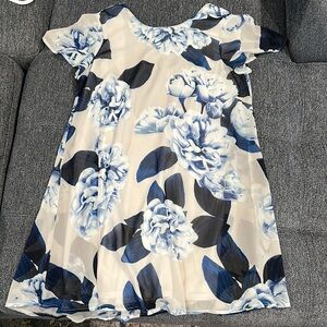 Show Me Your MuMu Blue Floral Dress